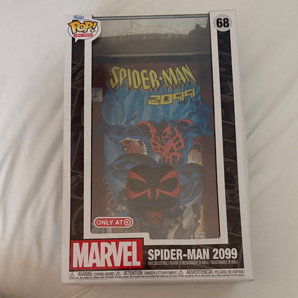 Funko Spider-Man 2099 Comic Cover Vinyl - Blue & Red